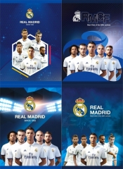 Zeszyt A5 w trzy linie 16 kartek Real Madrid 20 sztuk mix
