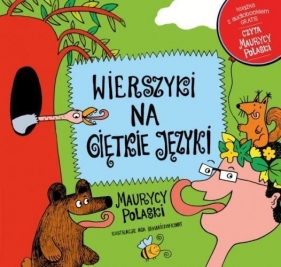 Wierszyki na giętkie języki + płyta CD - Polaski Maurycy