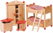 Sypialnia dziecięca do domu dla lalek (GOKI-51953)