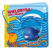 Książeczka kąpielow Wieloryba boli brzuch