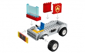 Lego City: Wóz strażacki z drabiną (60280)