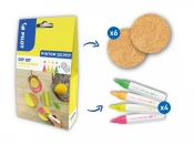 Pilot Zestaw DIY: 4 markery Pintor + 6 podkładek pod kubek (PISW-PT-SET2)