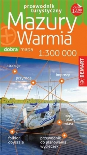 Warmia i Mazury przewodnik turystyczny - Praca zbiorowa