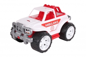 TechnoK, SUV ratowniczy biało-czerwony (3534)