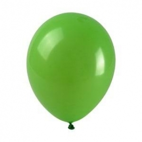 Balony pastelowe ciemnozielone 25cm 100szt