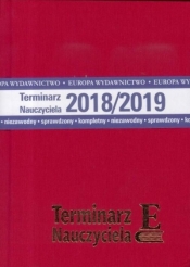 Terminarz Nauczyciela 2018/2019 TW EUROPA