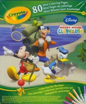Crayola Mini Kolorowanka Klub Przyjaciół Myszki Miki Zestaw podróżny - <br />
