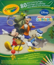Crayola Mini Kolorowanka Klub Przyjaciół Myszki Miki Zestaw podróżny - <br />