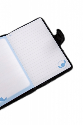 Coolpack, Notes A5/80k. zapięcie Disney Fluffy Stitch - Black (99534PTR)