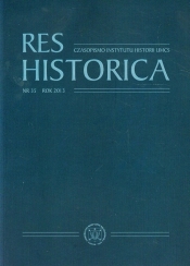Res Historica Tom 35 - <br />