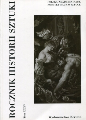 Rocznik Historii Sztuki Tom XXXV
