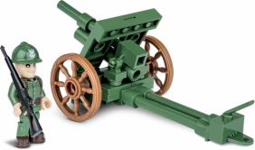 Cobi: Mała Armia WWII. Howitzer 100 mm Wz.1914/19 P - haubica polowa (2153)