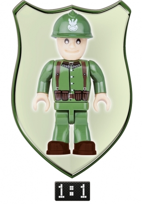Cobi: Mała Armia WWII. Howitzer 100 mm Wz.1914/19 P - haubica polowa (2153)