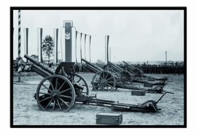 Cobi: Mała Armia WWII. Howitzer 100 mm Wz.1914/19 P - haubica polowa (2153)