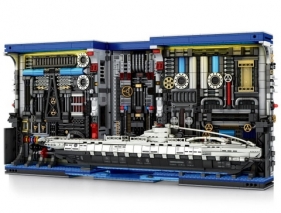 Reobrix, Klocki Submarine Factory - Bookshelf, Wstawka na książki Fabryka Łodzi Podwodnych, 3086 el.