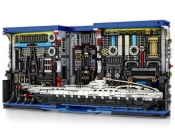 Reobrix, Klocki Submarine Factory - Bookshelf, Wstawka na książki Fabryka Łodzi Podwodnych, 3086 el.