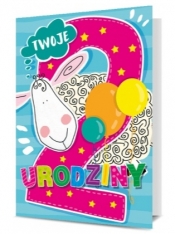 KARNET B6 "Twoje 2 Urodziny"