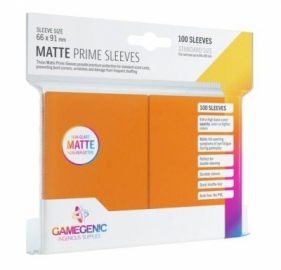 Gamegenic: Matte Prime CCG Sleeves 66x91mm Orange