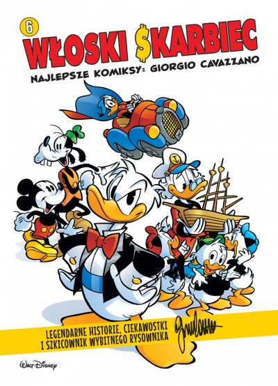 Włoski Skarbiec. Najlepsze komiksy: Giorgio Cavazzano. Tom 6