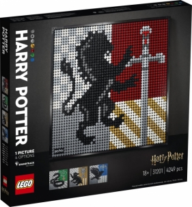 Lego Art: Harry Potter™ Hogwarts™ Crests (31201)