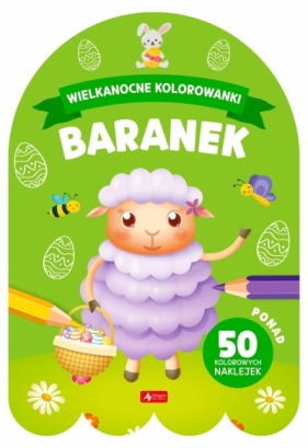 Baranek. Wielkanocne kolorowanki - Opracowanie zbiorowe