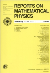 Reports on Mathematical Physics 61/2 - <br />