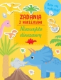 Zadania z naklejkami. Niezwykłe dinozaury - Opracowanie zbiorowe