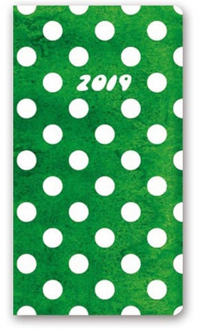 Kalendarz 2018 11T-Soft A6 kieszonkowy groszki