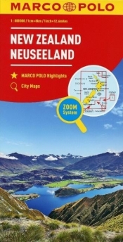 Mapa Marco Polo - Nowa Zelandia 1: 800 000 - Praca zbiorowa