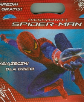 Niesamowity Spider-Man Książeczki dla dzieci + kredki