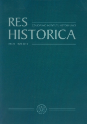 Res Historica nr 36 2013 - <br />