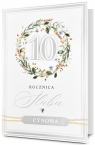 <img src='https://webimage.pl/pics/536/1/d5907195301071.jpg' width='328' height='500'> Karnet Rocznica ślubu 10