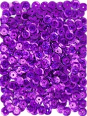 Cekiny holograficzne 9mm 15g - fioletowe ciemne