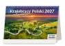 Kalendarz 2027 biurkowy tygodniowy - Krajobrazy Polski