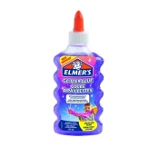 Elmer's klej brokatowy, fioletowy, zmywalny i przyjazny dzieciom, 177 ml - doskonały do Slime (2077253)