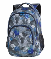 Plecak szkolny CoolPack Basic Plus - Blue Hibiscus (84536CP)