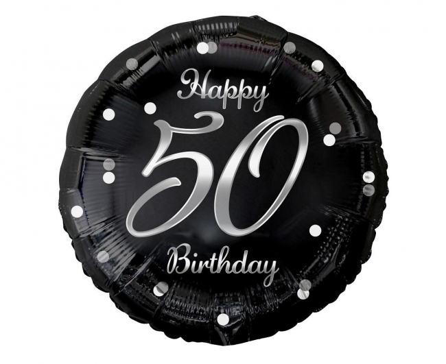 <img src='https://webimage.pl/pics/536/5/d5902973155037.jpg' style='height:440px' /> Balon foliowy B&C Happy 50 Birthday 45cm