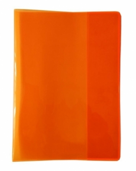Okładka na zeszyt A5 PCV Neon pomarańcz (10szt)
