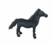 Koń czarny 35cm