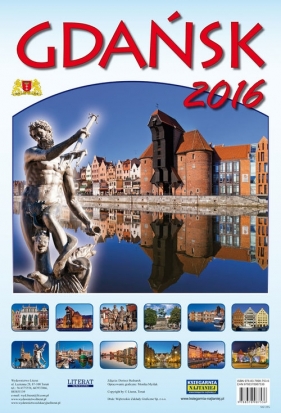 Kalendarz ścienny 2016 Gdańsk - Myślak Monika<br />