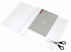 Okładka na zeszyt /książkę przylepna A4 PP (5szt)