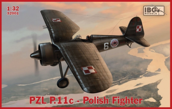 Plastikowy model do sklejania PZL P.11c Polish Fighter 1/32 (32001)