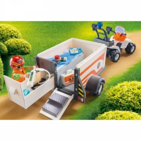 Playmobil City Life: Quad ratowniczy z przyczepą (70053)