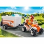 Playmobil City Life: Quad ratowniczy z przyczepą (70053)