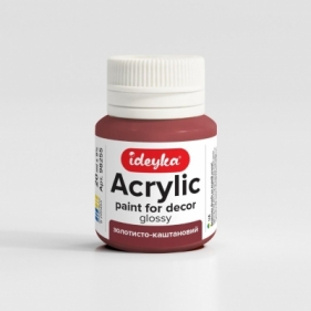 Farba akrylowa Złoty kasztan 20ml