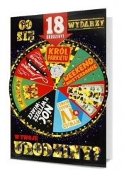 Karnet B6 Urodziny 18