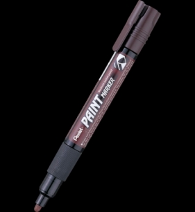 Marker olejowy Pentel MMP 20, brązowy 2,5-2,9 mm