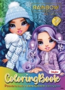 Blok do kolorowania z naklejkami Rainbow High