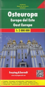 Europa Wschodnia mapa 1:2 000 000