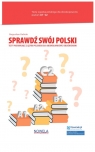Sprawdź swój polski Testy poziomujące  z języka polskiego dla obcokrajowców Kubiak Bogusław
